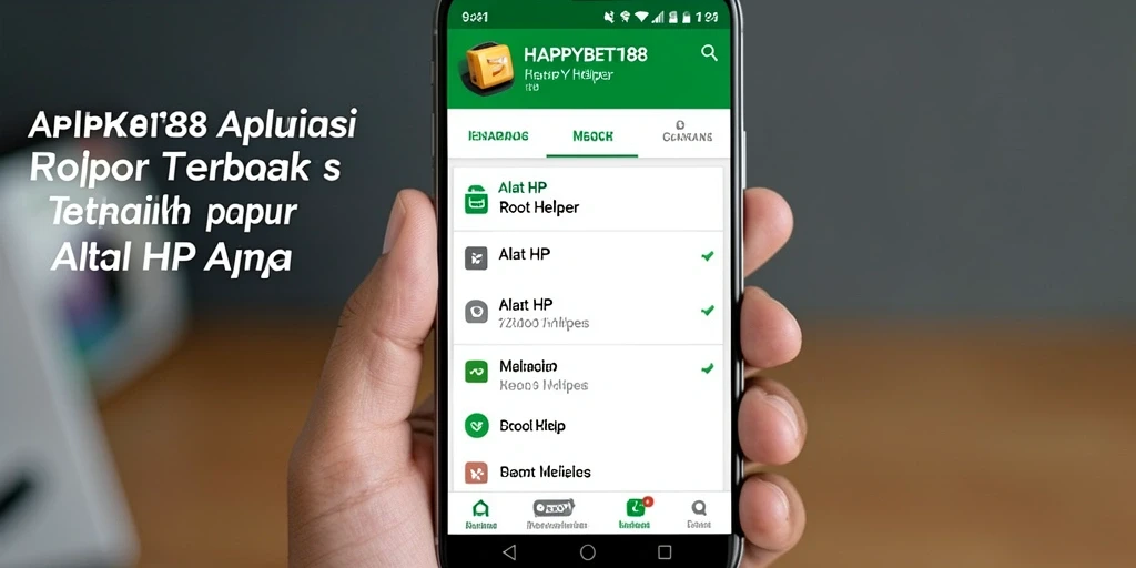 Antarmuka <strong>HAPPYBET188</strong> yang intuitif memudahkan proses rooting perangkat.