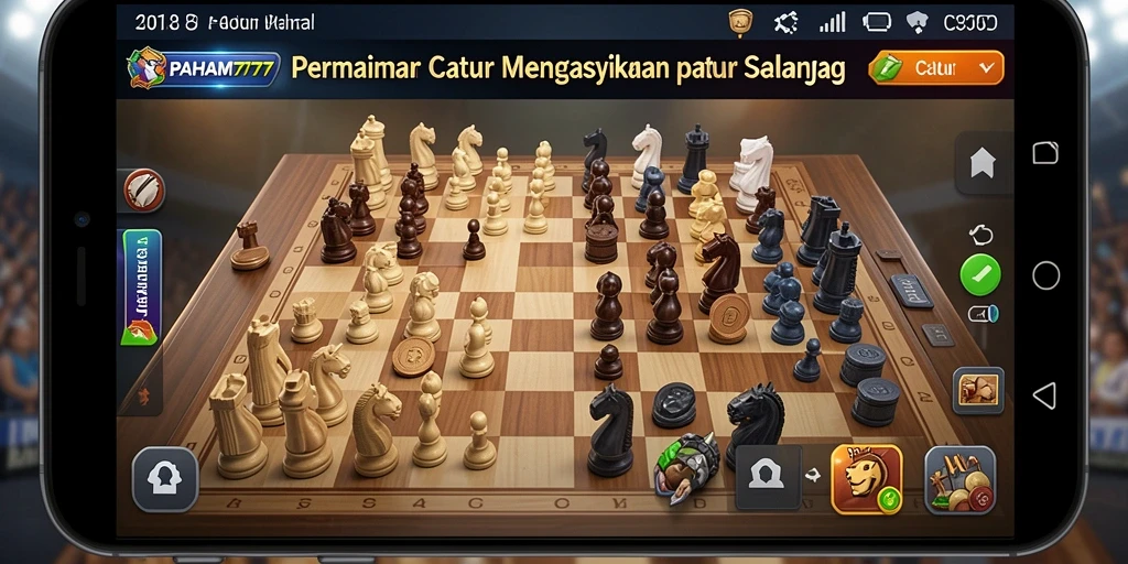 Tampilan antarmuka PAHAM777 yang menarik dan fungsional.